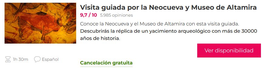 Neocueva y Museo de Altamira